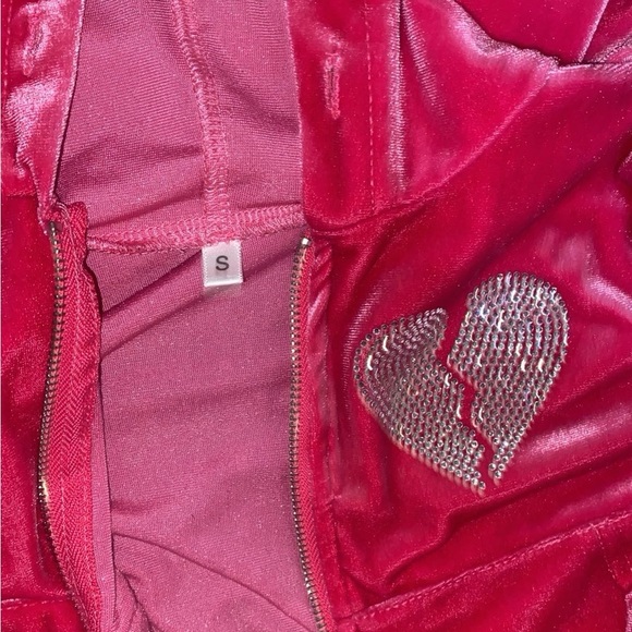 Size small,pink crop top sweater, - Picture 2 of 4